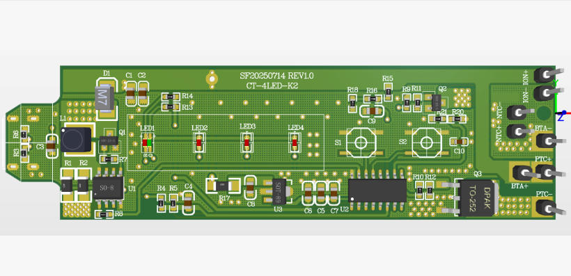 無線直發梳方案，直卷兩用小巧便攜